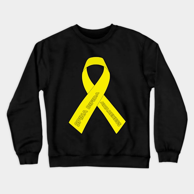 Spina Bifida Awareness Crewneck Sweatshirt by DiegoCarvalho